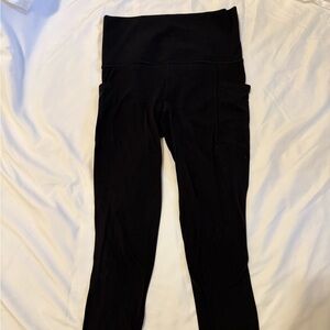 Athleta Black Pocket Leggings